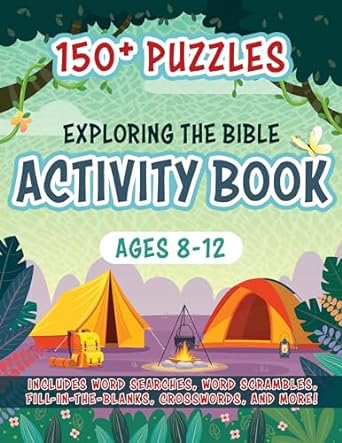 EXPLORING THE BIBLE ACTIVITY BOOK AGES 8-12
