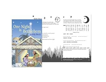 One Night in Bethlehem Activity Book
