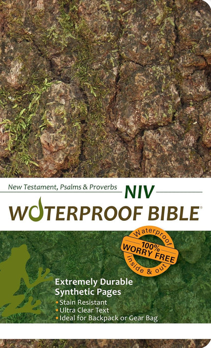 NIV Waterproof Bible New Test. Psalms & Prov. Camouflage