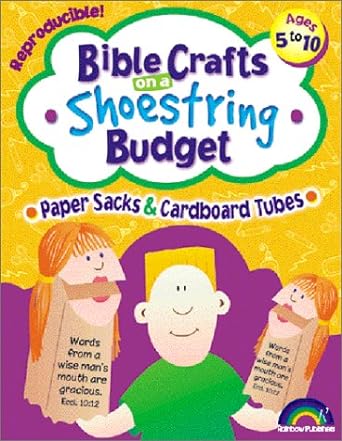 MORE! BIBLE CRAFTS ON A SHOWSTRING BUDGET - AGES 5 TO 10