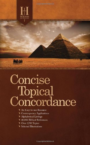 O/P Holman Concise Topical Concordance HC