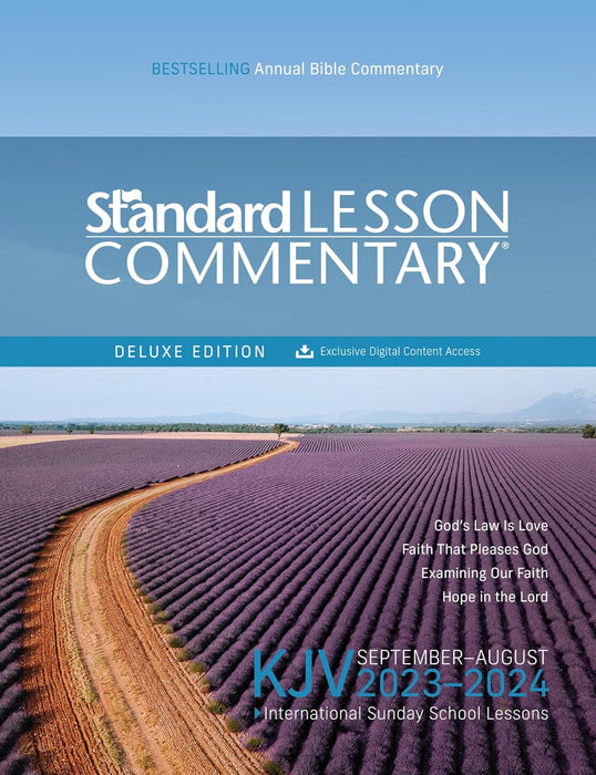 2023-24 KJV Standard Lesson Commentary Deluxe Ed