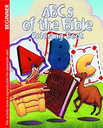 Coloring & Activity Book - (2-5) ABC's of the Bible