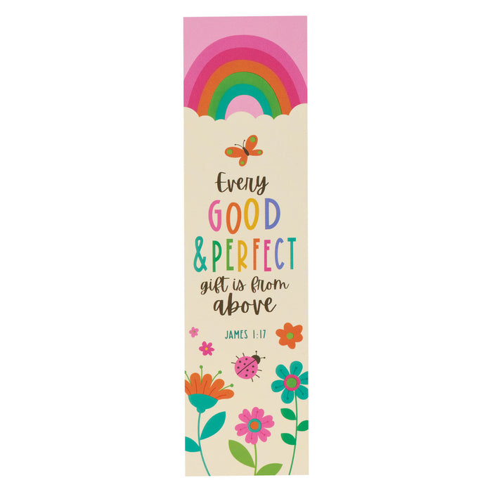 BOOKMARK PACK RAINBOW EVERY GOOD AND PERFECT GIFT