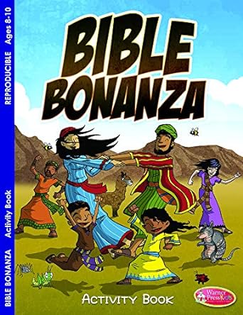 Coloring Activity Book - (8-10) Bible Bonanza