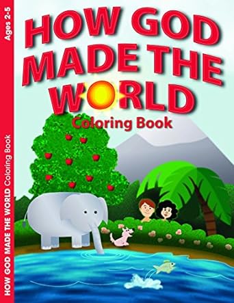 HOW GOD MADE THE WORLD COLORING BOOK