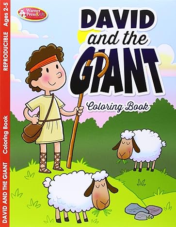 Coloring Activity Book (2-5) David & the Giant