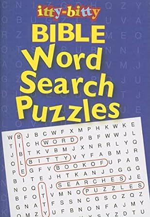 ITTY BITTY-BIBLE WORD SEARCH PUZZLES