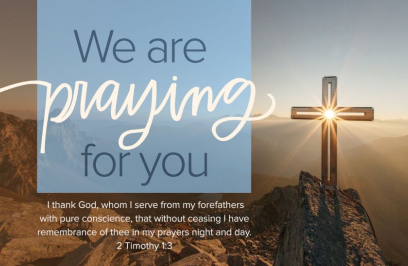 We are Praying for You Postcards 25/pkg