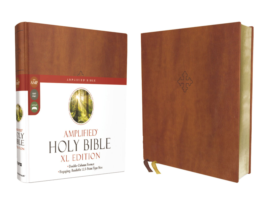 Amplified Holy Bible XL Edition (Brown Leathersoft)