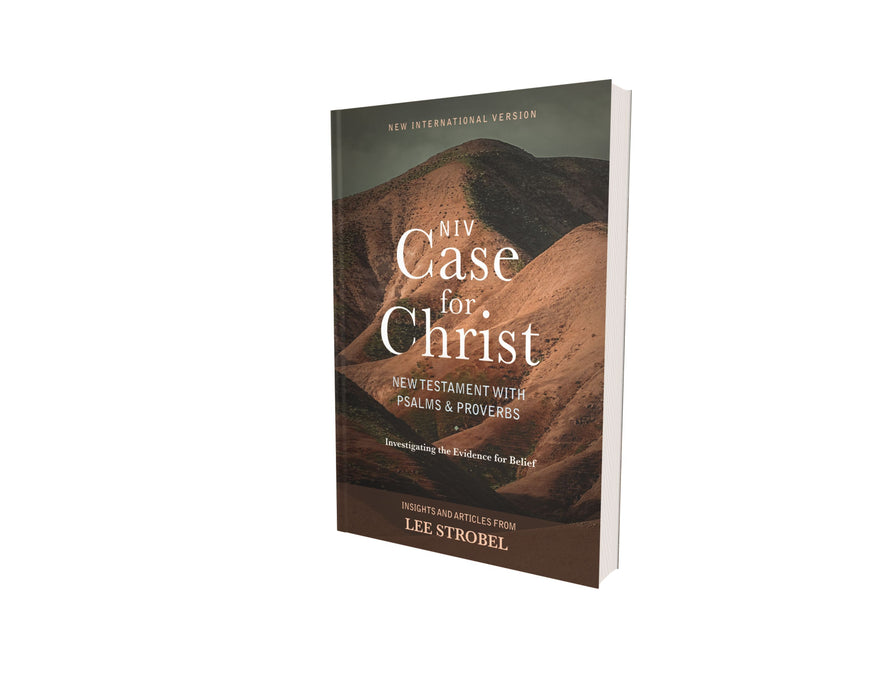 NIV Case for Christ New Testament with Psalms and Proverbs, Pocket-Sized, Paperback, Comfort Print