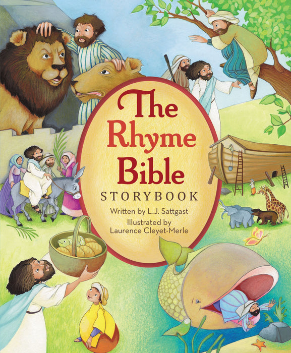 The Rhyme Bible Storybook (hardcover) by L.J. Sattgast