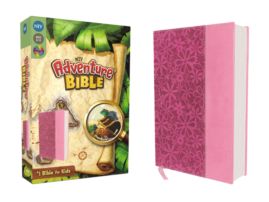 NIV Adventure Bible (Pink Leathersoft)
