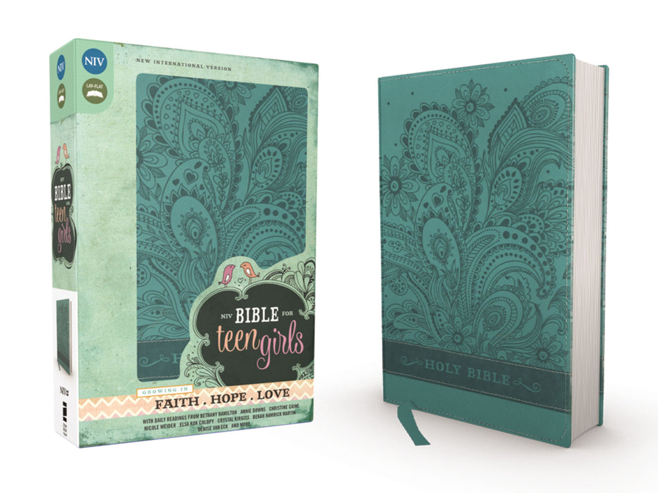 NIV Bible for Teen Girls (Blue Leathersoft)