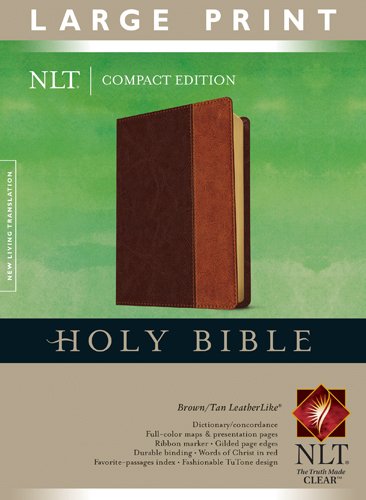 NLT Large Print Compact Edition Bible