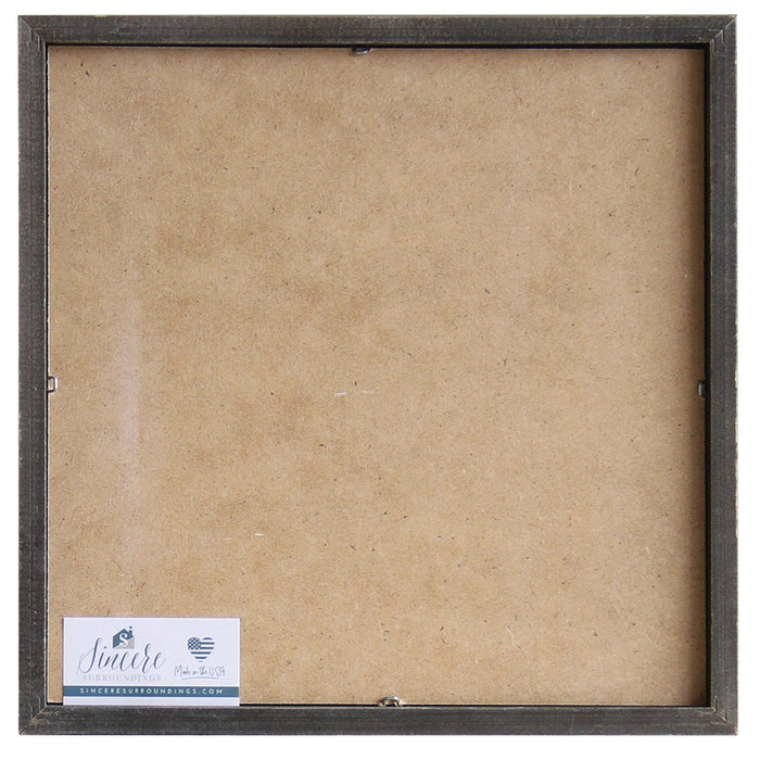 Away in A Manger Art - Rustic Frames