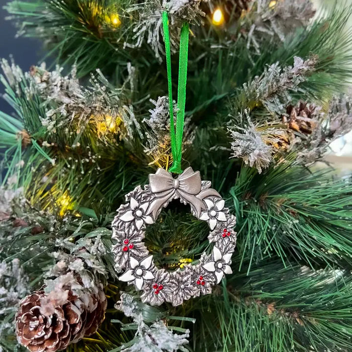 Christmas Wreath Story Ornament