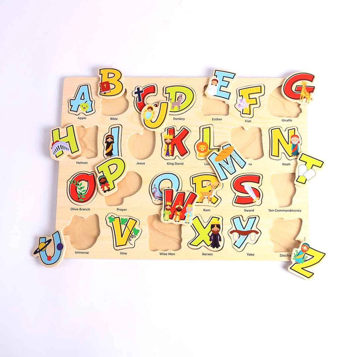 Wood Puzzle - Bible ABC's