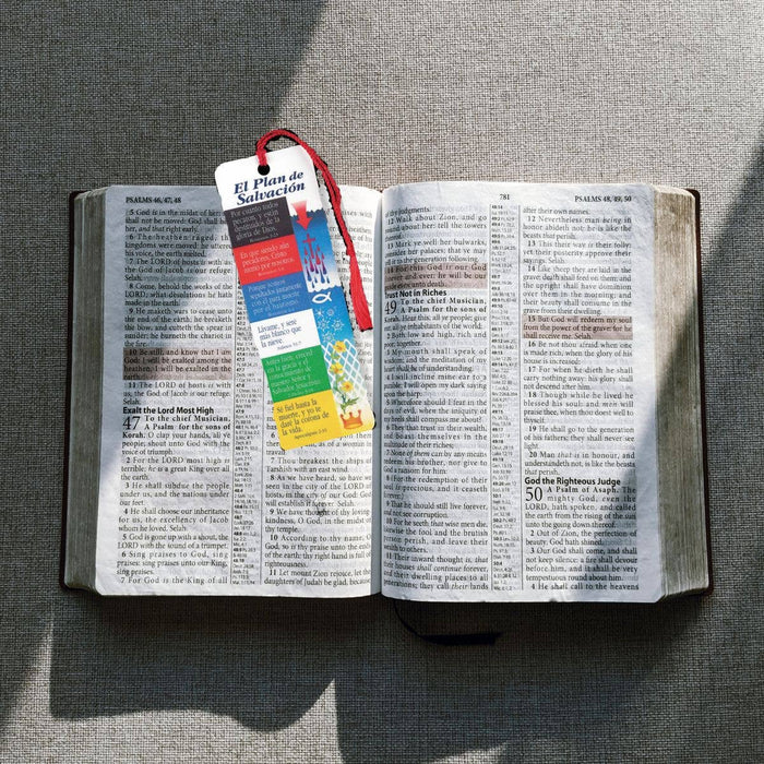 Tasseled Bookmark - Plan of Salvation, Spanish