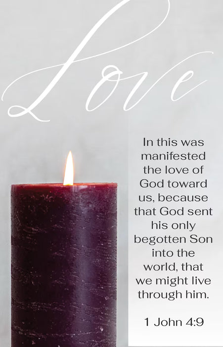 Advent Love Bulletin