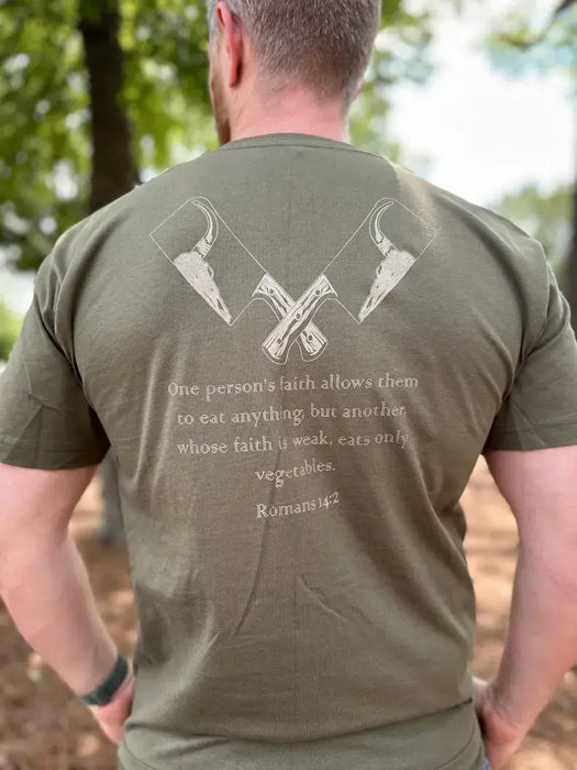 Romans 14:2 Graphic Tee || Faith Inspired T-Shirt||