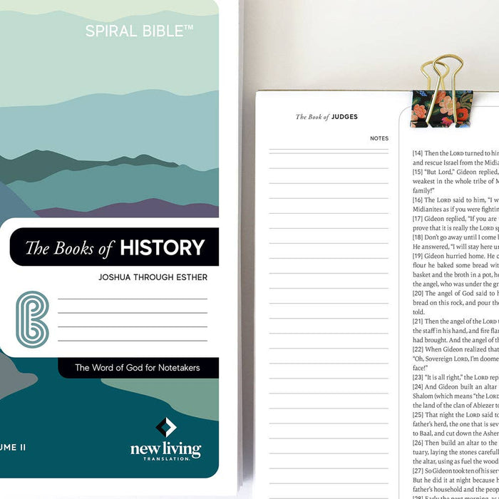 Spiral Bible™ - NLT - Joshua - Esther - Morning Star Christian Bookstores