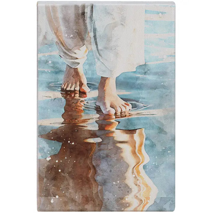 Jesus On Water - Small Talk Rectangle