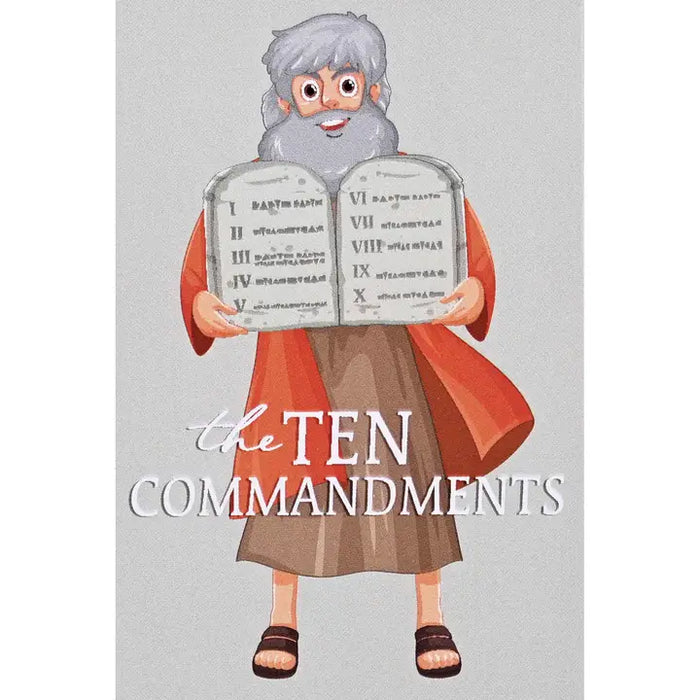 Itty Bitty Card Ten Commandments