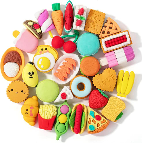 Food Eraser Set