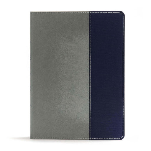 CSB APOLOGETICS STUDY BIBLE FOR STUDENTS, GRAY/NAVY LT - Morning Star Christian Bookstores