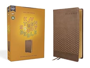 KJV, Teen Study Bible, Leathersoft, Brown, Comfort Print - Morning Star Christian Bookstores
