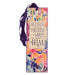 Blessed Is The One Floral Faux Leather Bookmark Jeremiah 17:7 - Morning Star Christian Bookstores