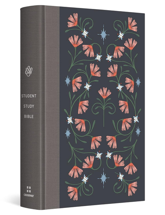 ESV Student Study Bible (Hardcover, Flowers Design) - Morning Star Christian Bookstores