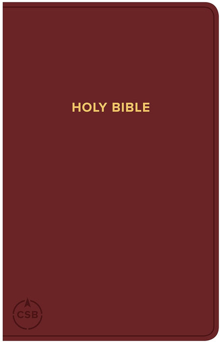 CSB GIFT AND AWARD BIBLE, BURGUNDY