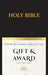 NRSV UPDATED GIFT & AWARD W/ APO IMLTR BLK - Morning Star Christian Bookstores