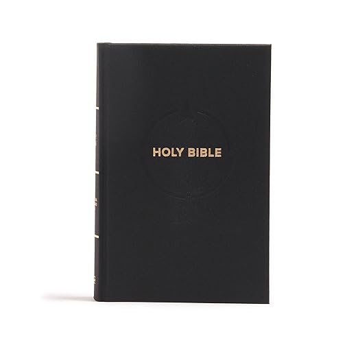 BLACK CSB PEW BIBLE