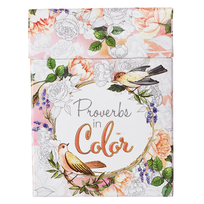 Coloring Cards: Proverbs in Color