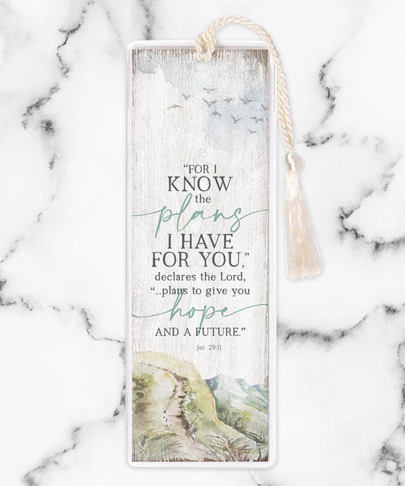 For I Know the Plans Tasseled Bookmark
