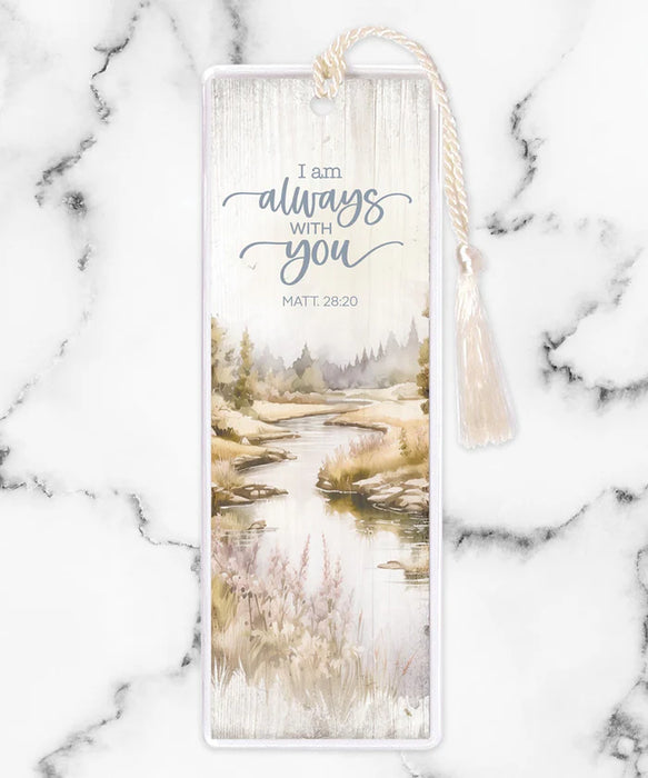 I Am Always With You Tasseled Bookmark