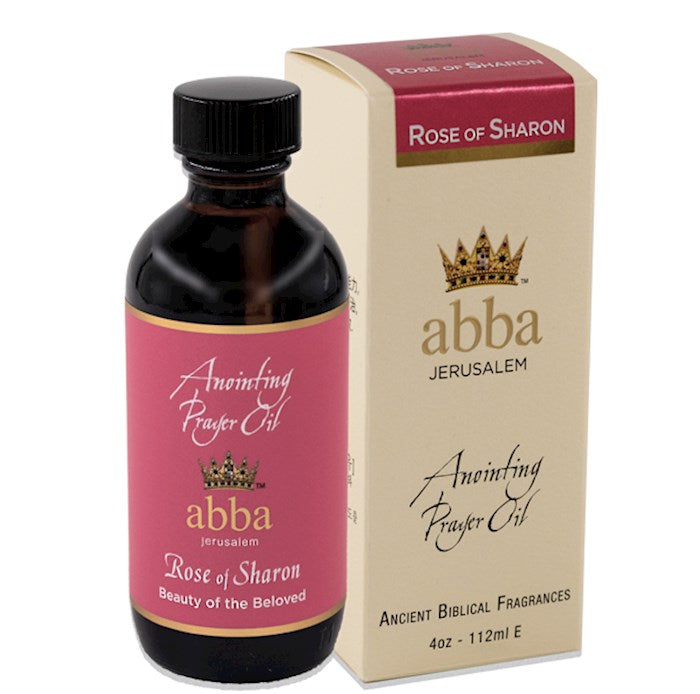 ANOINTING OIL ROSE OF SHARON 4OZ