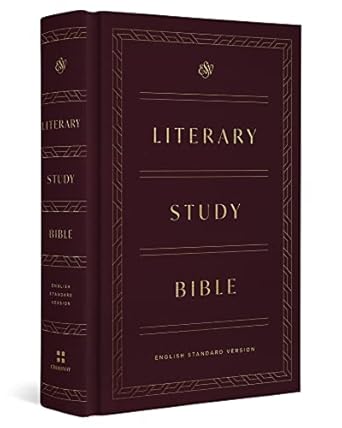 ESV Literary Study Bible Hardcover - Morning Star Christian Bookstores