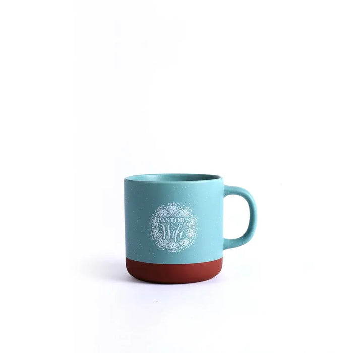 Mug Pastor's Wife Light Aqua 13oz