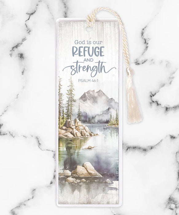 God Is Our Refuge Tasseled Bookmark