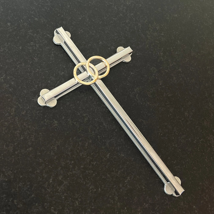 Silver Wedding Cross