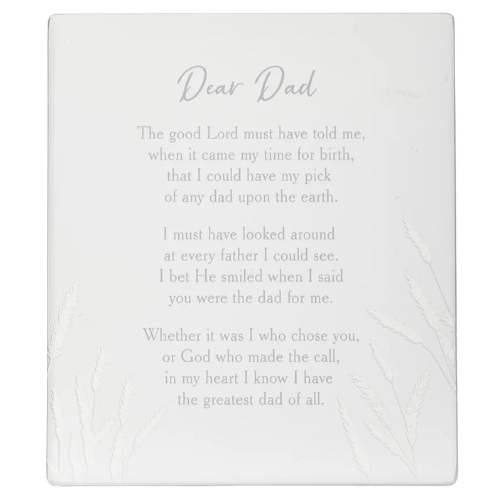 Dear Sister Ceramic Plaque with Easel Back