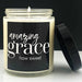 Lemon Verbana 8oz Glass Candle - Morning Star Christian Bookstores