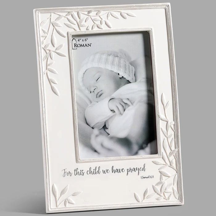 "For This Child We Have Prayed" Photo Frame