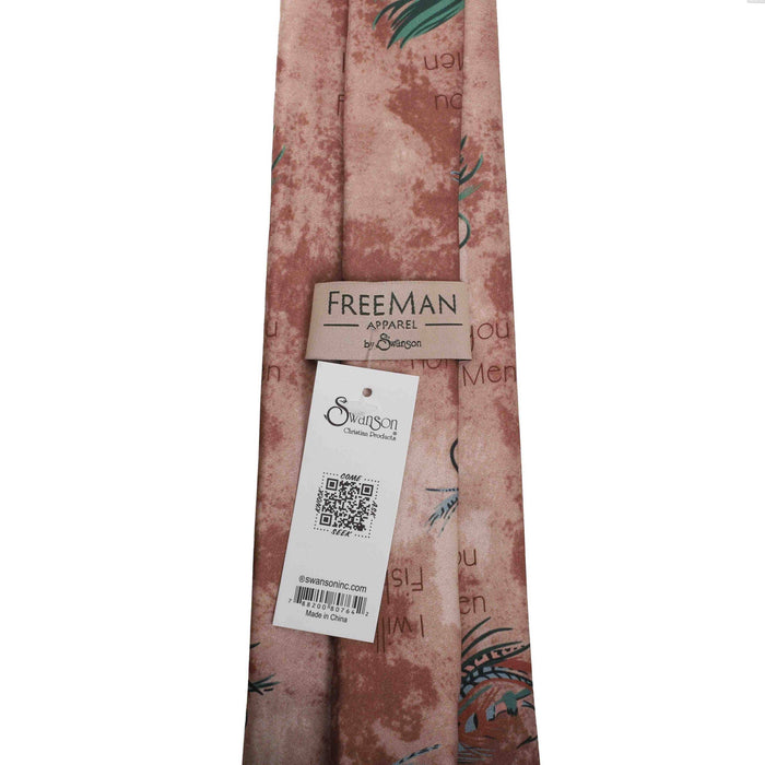 Freeman Tie Silk Fishers Of Men Bronze