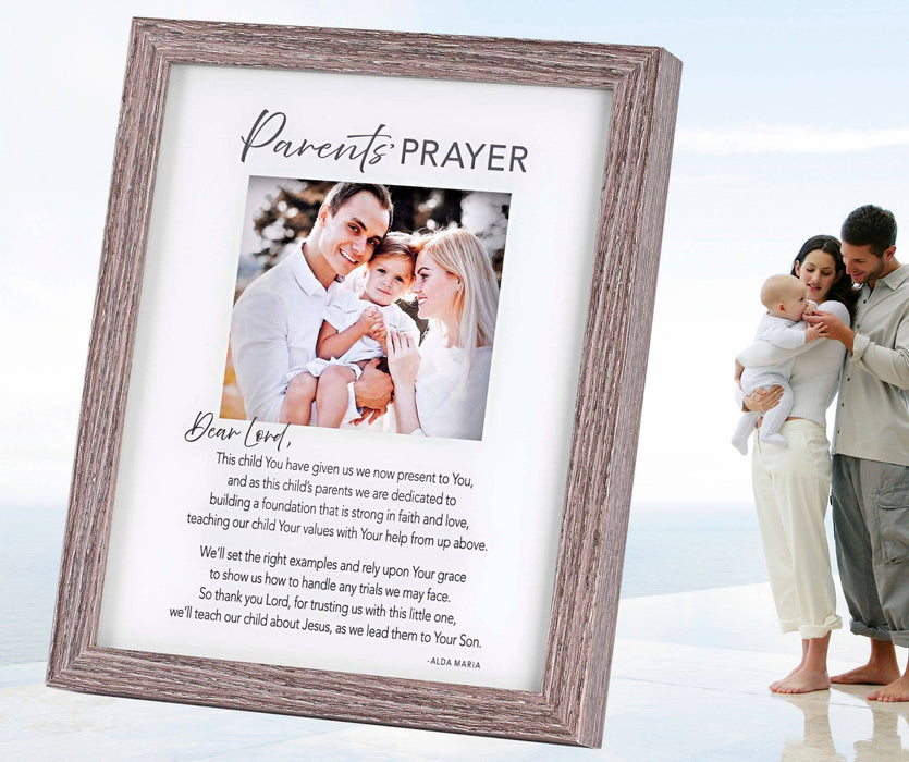 Photo Frame Parents Prayer A Child Given