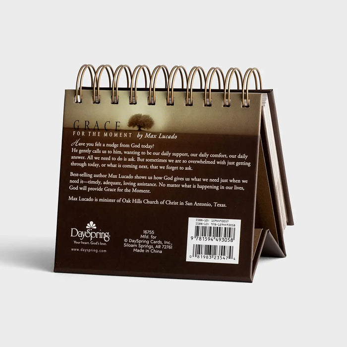 Max Lucado - Grace For The Moment - Perpetual Calendar